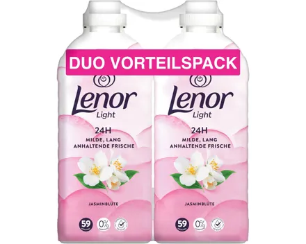 Lenor Weichspüler Jasmineblüte 2 x 59 Waschgänge