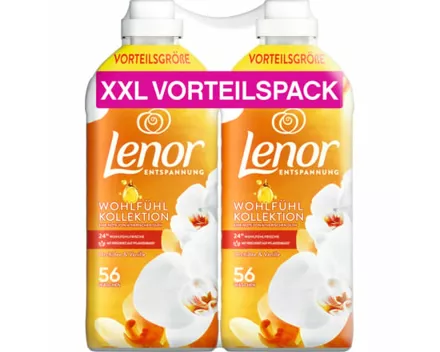 Lenor Weichspüler Orchidee & Vanille 2 x 56 Waschgänge