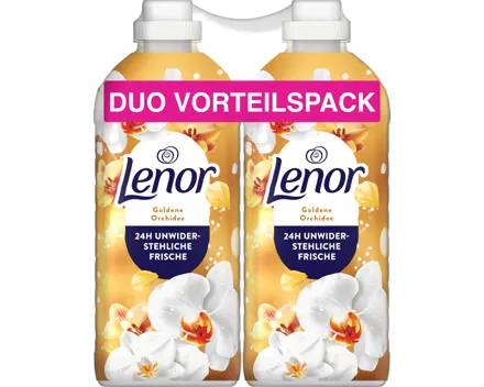Lenor Weichspüler Orchidee & Vanille Duo Pack