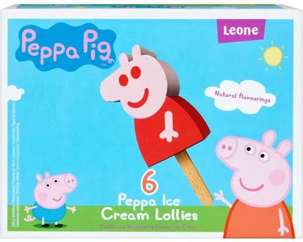 Leone Peppa Pig Ice Cream Lollies