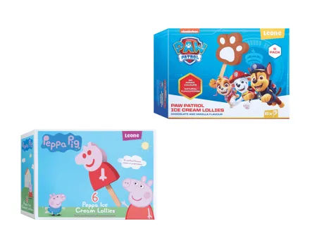 Leone Peppa Pig, Paw Patrol Eis