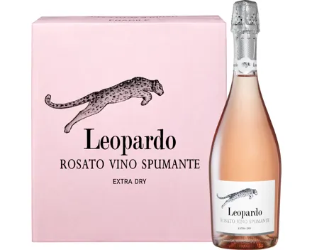 Leopardo Vino Spumante Rosato Extra Dry