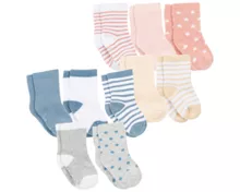 LILY & DAN Baby Socken, Bio, 5er Pack