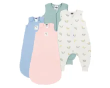 LILY & DAN Baby-Sommer-Schlafsack, Baumwolle (BIO)