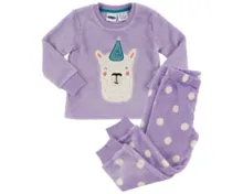 LILY & DAN Fleecepyjama, Mädchen
