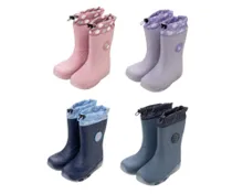 LILY & DAN Kinder LED-Regenstiefel