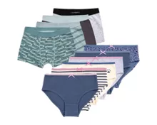 LILY & DAN Kinder Unterhosen 7er Pack / Boxershort 5er Pack