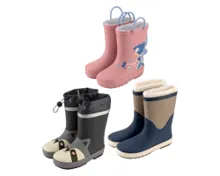 LILY & DAN Kleinkinder Gefütterte Gummistiefel