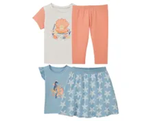 LILY & DAN T-Shirt-Sommerset Mädchen, Koralle/Hellbla