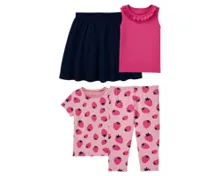 LILY & DAN T-Shirt-Sommerset Mädchen, Rosa/Marine