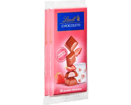 Lindt Chocoletti Erdbeer-Joghurt