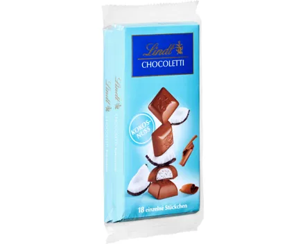 Lindt Chocoletti Kokosnuss