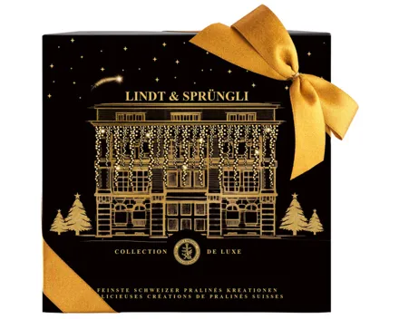 Lindt Connaisseurs Pralinés Assortiert Collection de Luxe Weihnachten