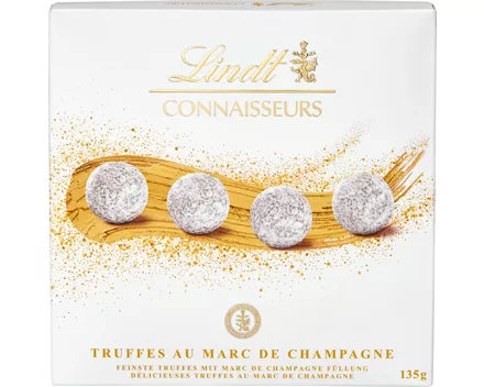 Lindt Connaisseurs Truffes Marc De Champagne