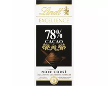 Lindt Excellence Dunkel 78% Cacao Tafelschokolade