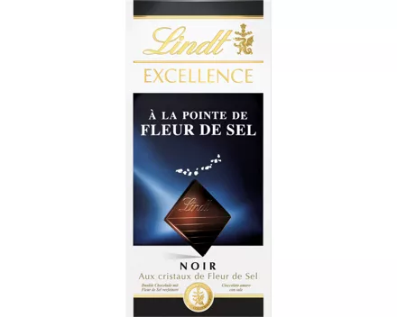 Lindt Excellence Tafelschokolade Dunkel Fleur de Sel