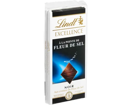 Lindt Excellence Tafelschokolade Dunkel Fleur de Sel