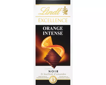 Lindt Excellence Tafelschokolade Dunkel Orange Intense