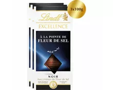 Lindt Excellence Tafelschokolade Fleur de Sel 3x100g