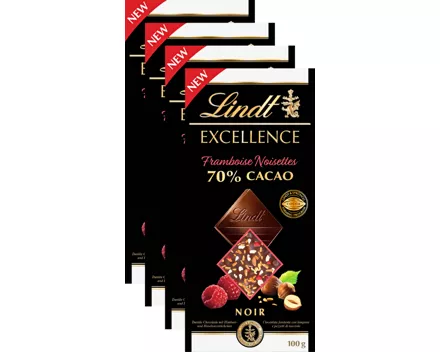 Lindt Excellence Tafelschokolade Passion Raspberry