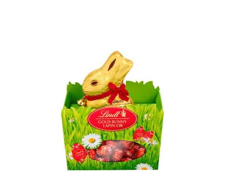 Lindt Goldhase & Lindor Milch Nest