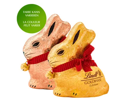Lindt Goldhase Milch Glamour Edition