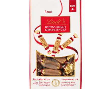 Lindt Kirschstengeli Min