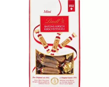 Lindt Kirschstengeli Mini