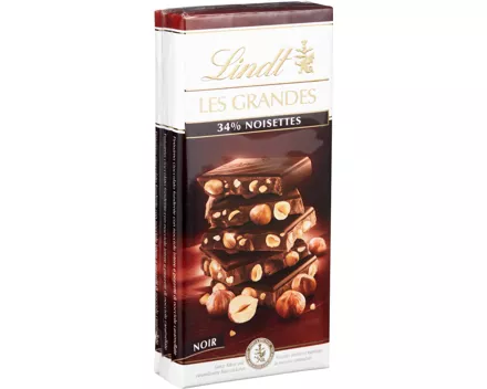 Lindt Les Grandes Tafelschokolade Dunkel