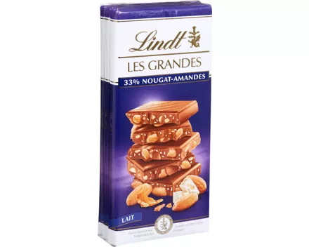 Lindt Les Grandes Tafelschokolade Milch