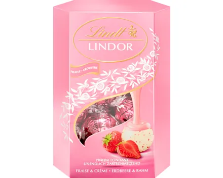 Lindt Lindor Kugeln Erdbeere & Rahm