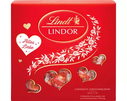 Lindt Lindor Kugeln Milch Alles Liebe