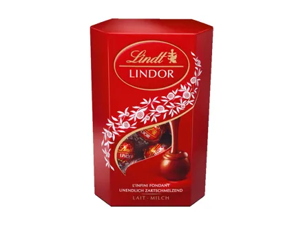 Lindt Lindor Kugeln Milch / assortiert / Pistazien