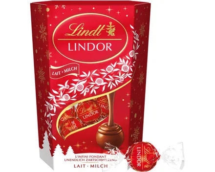 Lindt Lindor Milch Weihnachten