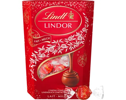 Lindt Lindor Milch Weihnachten