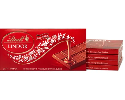 Lindt-Lindor- oder -Chocoletti-Tafelschokoladen
