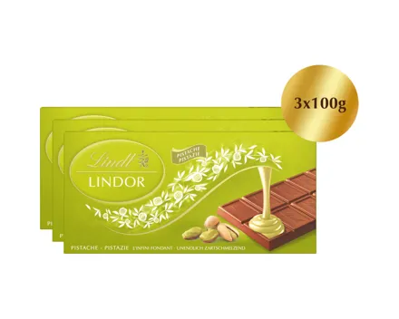 Lindt Lindor Pistazie Tafelschokolade