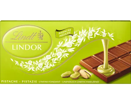 Lindt Lindor Tafelschokolade Pistazie
