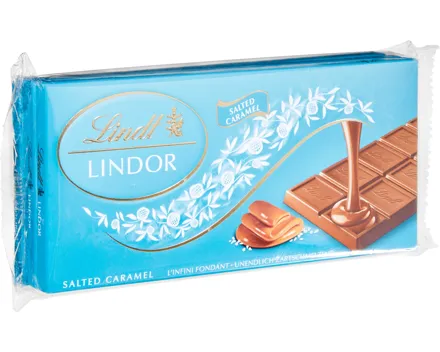 Lindt Lindor Tafelschokolade Salted Caramel