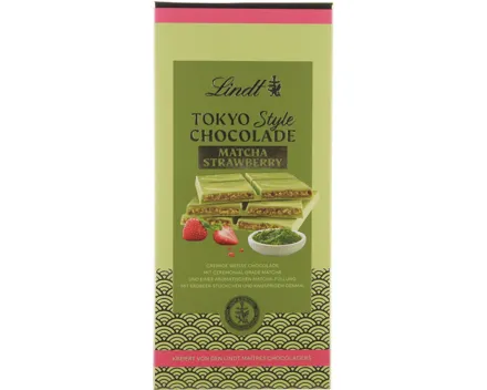 Lindt Matcha Strawberry Tokyo Style