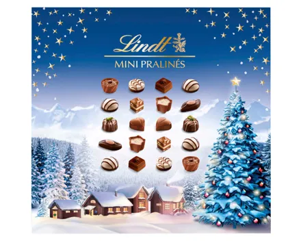 Lindt Mini Pralinés Assortiert Weihnachtszauber