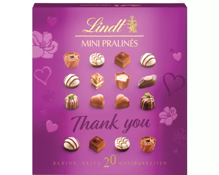 Lindt Mini Pralinés Thank you
