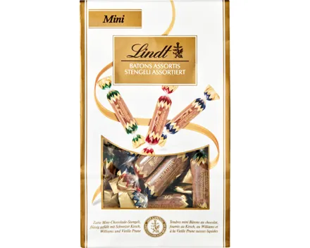 Lindt Stängeli Mini assortiert