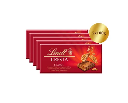 Lindt Tafelschokolade Cresta 5x100g
