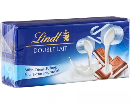 Lindt Tafelschokolade Double Lait