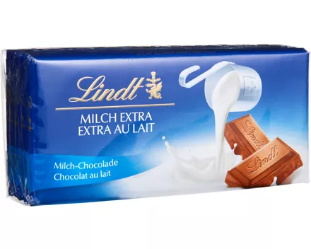 Lindt Tafelschokolade Milch Extra