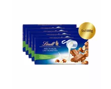 Lindt Tafelschokolade Milch & Nuss 5x100g