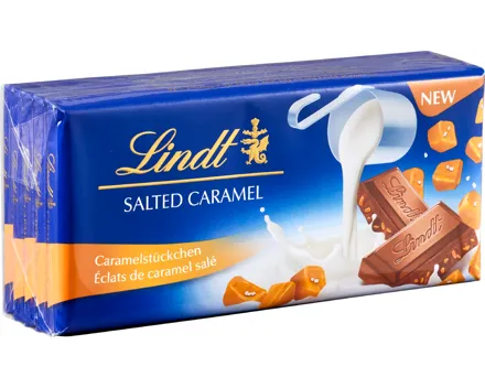 Lindt Tafelschokolade Salted Caramel