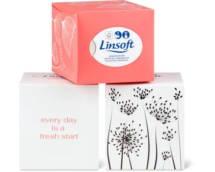 Linsoft Kosmetiktücher-Würfel, FSC®