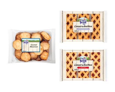 Linzerschnitte/Kokosbusserl